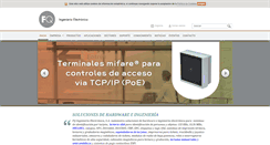 Desktop Screenshot of fqingenieria.com
