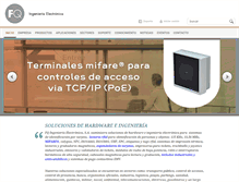 Tablet Screenshot of fqingenieria.com